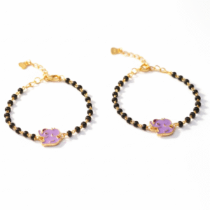 925 sterling silver baby nazariya with elephant charm