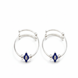 925 sterling silver baby bangles with flower charm