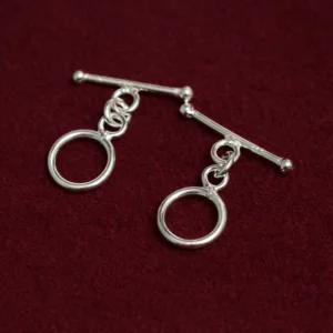 92.5 sterling silver 10mm toggle clasp